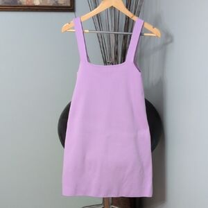 Zara Lilac Knit Mini Dress